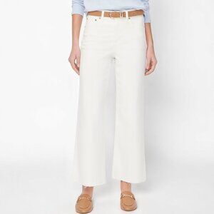 J. Crew Petite wide-leg jean in all-day stretch Size 25P